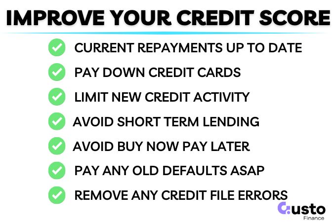 7 steps to improve your credit score